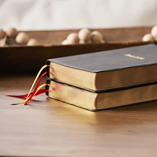 KJV Holy Bible: Super Giant Print with 43,000 Cross References, Black Genuine Leather, Red Letter, C