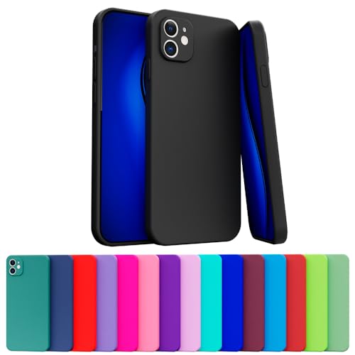 Capa Capinha Case Compatível Apple iPhone 11 Silicone Aveludada Com Proteção De Câmera (AZUL MARINHO