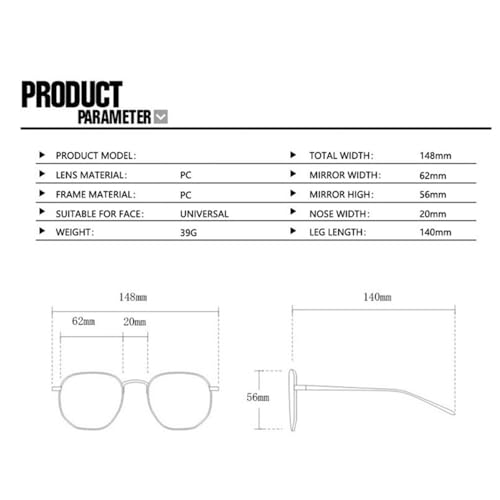 Oversized Sunglasses for Women Men Eyewear Glasses UV400 For Driving4