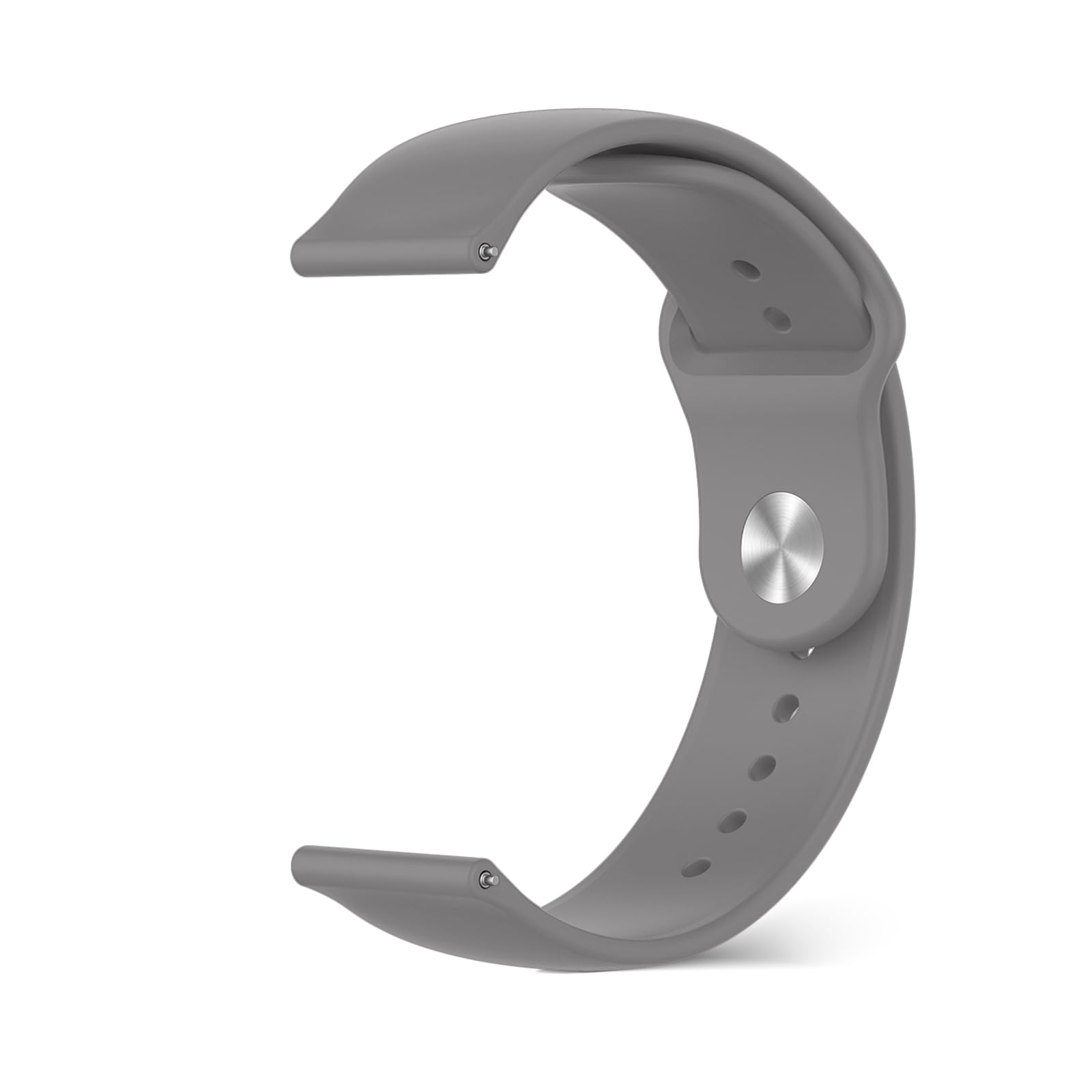 PinnWaa Silikon Armband für Anstoßbreite 18mm, Uhrenarmband
