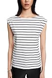Baumwolle mit Stretchanteil ESPRIT Gestreiftes Baumwoll-T-Shirt