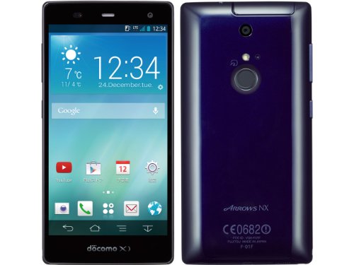 Amazon | ARROWS NX F-01F docomo [Blue Black] 白ロム | 携帯電話本体