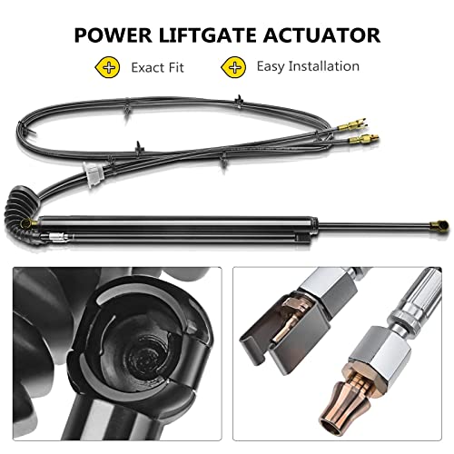 Image of A-Premium Rear Tailgate Driver Side Power Liftgate Actuator Compatible with Cadillac SRX 2010-2016 Saab 9-4X 2011 Replacement for 20928645 23429744