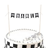 Décoration de fête polyvalente : au-delà des gâteaux, ce kit de décoration de gâteau sur le thème des courses à faire soi-même est idéal pour d'autres décorations de fête. Utilisez-le pour des cupcakes, des cadeaux de fête ou comme centre de table amusant pour compléter le thème des voitures de course et rendre votre fête encore plus festive.