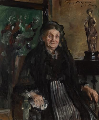Cuadros Abstractos de Lovis Corinth Frau Marie Moll Lienzo Decorativo 60x90cm