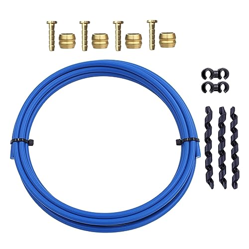 Hydraulic Disc Brake Kit for with Hose and Tube Set, Blue