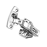 Einfach zu installieren: Einfach anpassen, um die Tür auszurichten und das alte Scharnier leicht zu ersetzen und in einem neuen Kabinett zu installieren.