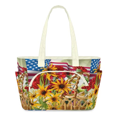 Sac à main léger matelassé avec fermeture éclair, grand fourre-tout pour femme
