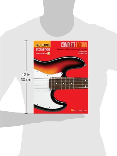 Hal Leonard Bass Method - Complete Edition: Books 1, 2 And 3 Bound Together In One Easy-To-Use Volume! Bk/Online Audio