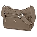 【Sac Bandoulière Femme Polyvalent, le Confort à Portée de Main】 La réglable sacs bandoulière femme mesure 70 à 140 cm, ce qui permet de passer d'un sac à bandoulière à un sac à bandoulière croisé selon les occasions. La bandoulière de 3,8 cm de large réduit la tension sur les épaules pour un confort accru. Ce léger messenger bag croisé élégant et décontracté s'accorde facilement avec toutes les tenues de votre garde-robe, offrant une véritable fonctionnalité polyvalente