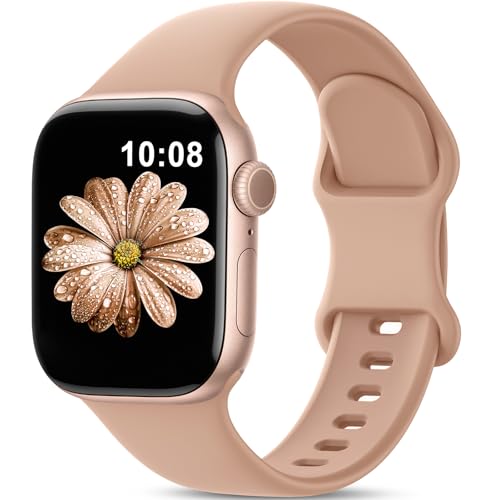 Ya en manzanajugosa.com: AMSKY Correa Deportiva Compatible para Correas Apple Watch 40mm 38mm 41mm 42mm 44mm 45mm 46mm 49mm Mujer Hombre, Silicona Pulsera Deportiva para iWatch Series 11 10 9 8 7 6 5 4 SE Ultra 3 2 1