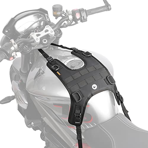 Base para bolsa de tanque y sillín para motocicleta Rhinowalk miniatura 2