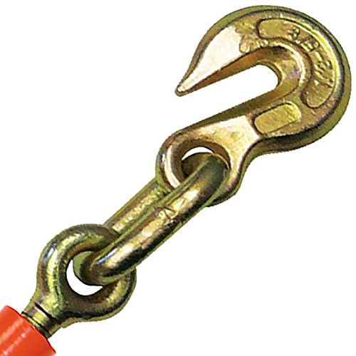 Image of VULCAN Ratchet Style Load Binder with 2 Grab Hooks - 9,200 Pound Safe Working Load (for 3 /8 Inch Grade 70-80 & 100 or 1 /2 Inch Grade 43 Chain)