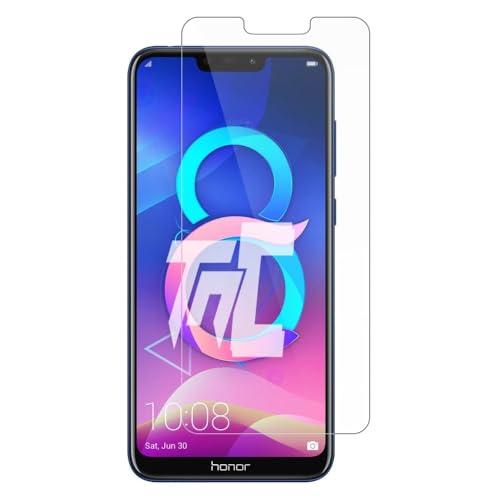 TM-Concept® Protector de Pantalla Cristal de protección – Huawei Honor 8C – Cristal Templado – 0,26 mm Radian 2.5D