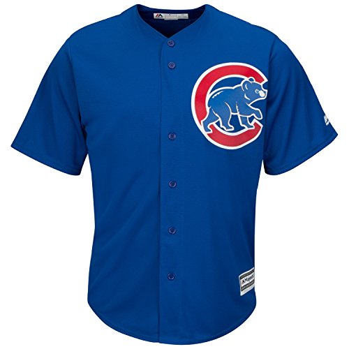Cool Base (195 g/m²). Majestic Athletic MLB Chicago Cubs Cool Base Alternate Jersey Small