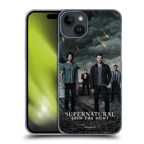 Coque Supernatural Groupe Saison 12 pour iPhone 15 Plus style geek au quotidien