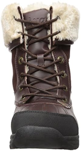 Lugz Women's Tambora Winter Boot, Red Brown/Black/Cream, 8 M US | Image 1