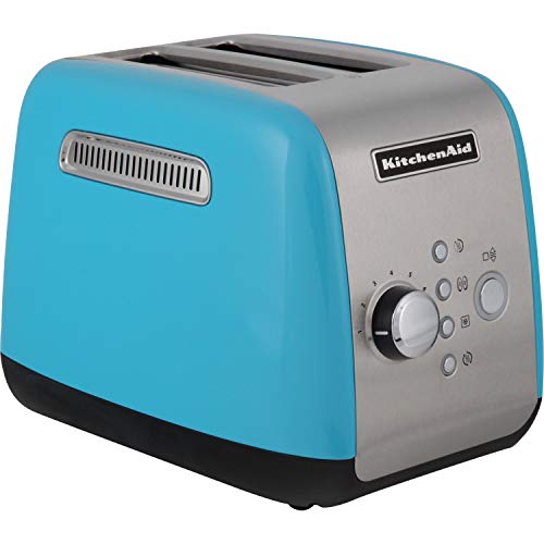 Preisvergleich Produktbild KitchenAid 5KMT221EECL Toaster, 1100 Watt, cristallblau