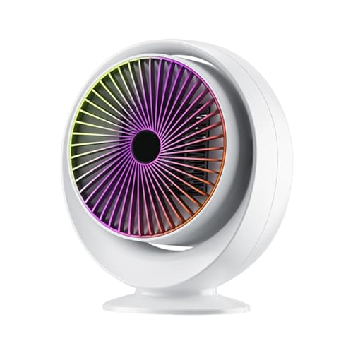 Mini Calefactor eléctrico portátil para Oficina, Ventilador de Aire Caliente, Estufa de Escritorio para el hogar, radiador, máquina calentadora, Entrega rápida (Verde)