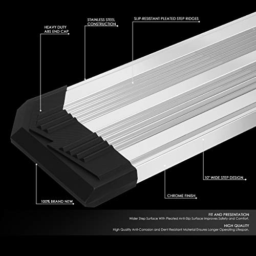 J2 Engineering estribos laterales metálicos 10" negro miniatura 2