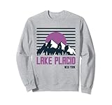 Lake Placid Mountains New York Hiking Outdoors Sweatshirt