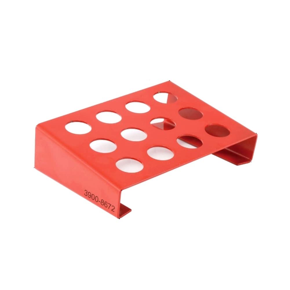 HHIP 3900-8672 12 Piece Hold ER-16 Type Collet Rack, 80mm x 110mm, 80 mm x 110 mm Footprint