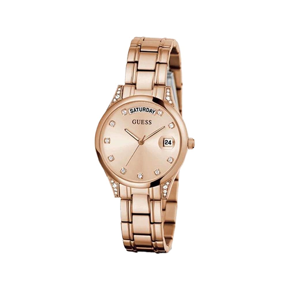 GUESS Analog Gold Dial Womens Watch-GW0385L3 (B09JK21KLT) Amazon Price History, Amazon Price Tracker