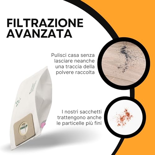 Sacchetti Aspirapolvere Elettrocasa Hv 26 Tnt - 4