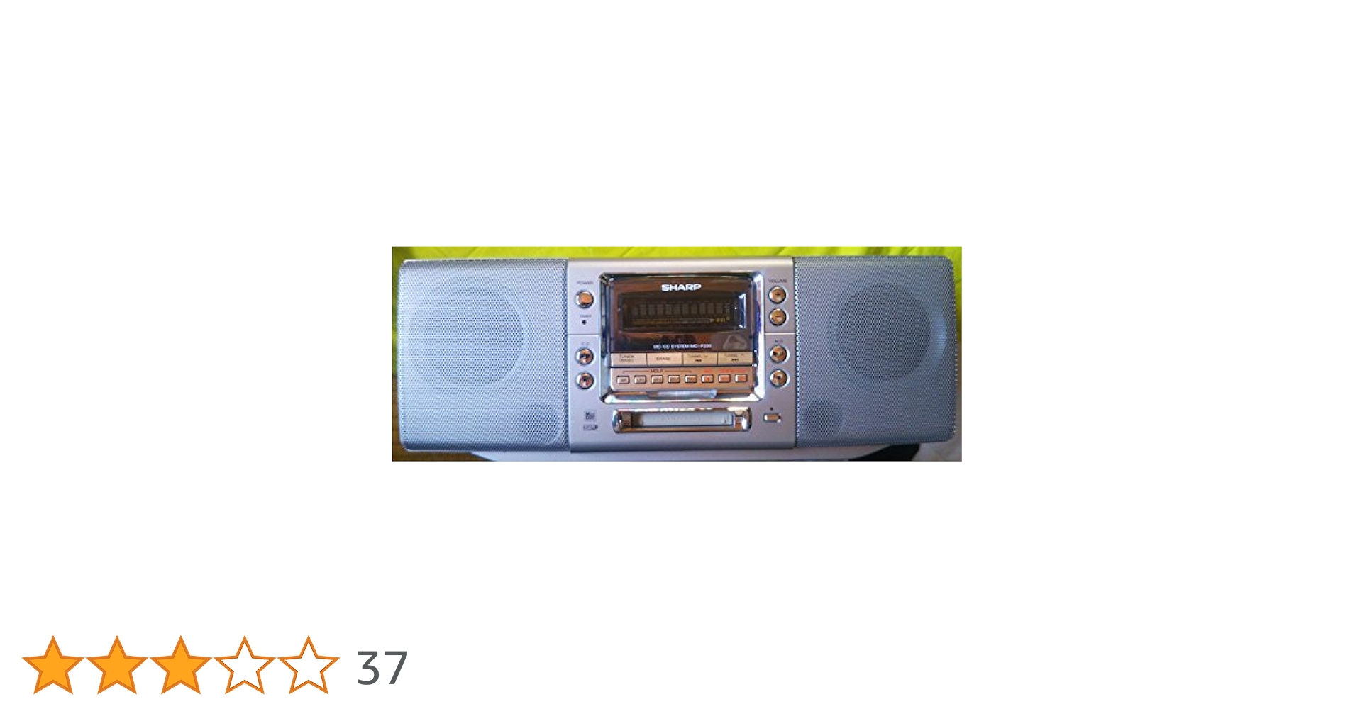 Amazon.co.jp: SHARP シャープ MD-F230-S MD/CDシステム （CD/MD