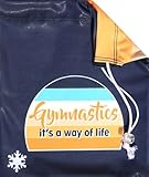 Snowflake Designs Gymnastics It's a Way of Life Sublimated Personalized Gymnastics Grip Bag
