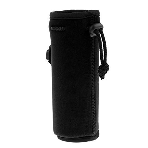 Homyl 2 Peças 500 ml Bolsa de Neoprene para Porta-Garrafa de Água Bolsa Bolsa Bolsa Preta