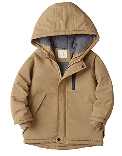 Image of Boys Girls Winter Outwear Coats, Kids Warm Outfits,Windproof Jacket for Toddler 1-8Y