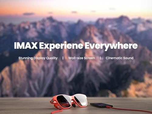 XREAL Air 2 AR Gafas, XR Gafas de realidad aumentada con pantalla de hasta 330", 72 g, 120 Hz 1080p, Experiencia Inmersiva XR con iPhone 17/16/15, Android(solo USB-C DP), Steam Deck, ROG Ally y PC/Mac - imagen 2