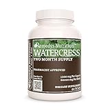Remedy's nutrition Watercress | 1,000 mg, 60 Vegan Capsules Herbal Dietary Supplement | Two Month Supply