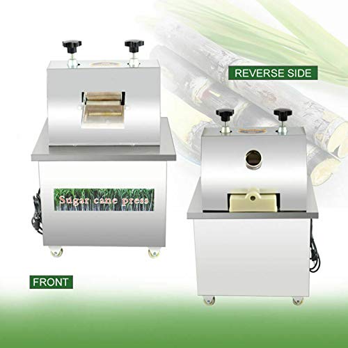 Commercial Electric Sugar Cane Juicer Stainless Steel Desktop Ginger for Juicing 110V 370W - Thumbnail 7