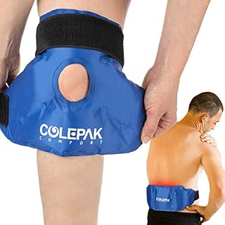 Reusable Gel Ice Packs Hot or Cold Packs Knee Wrap & Back Ice