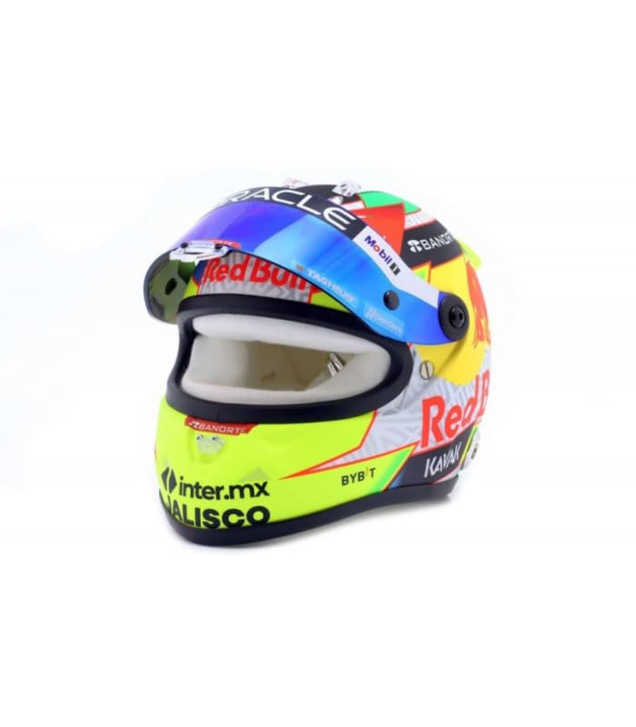 Casco Schuberth 1/2 Sergio Pérez F1 2023 para decorar tu oficina 3