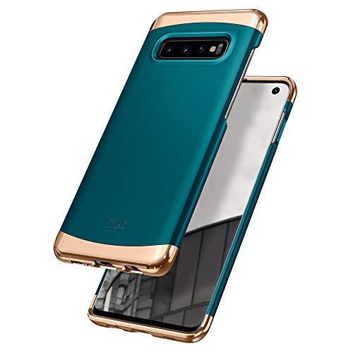 CYRILL Ciel [Colene Collection] Designed for Samsung Galaxy S10 (2019) Case - Metallic Green