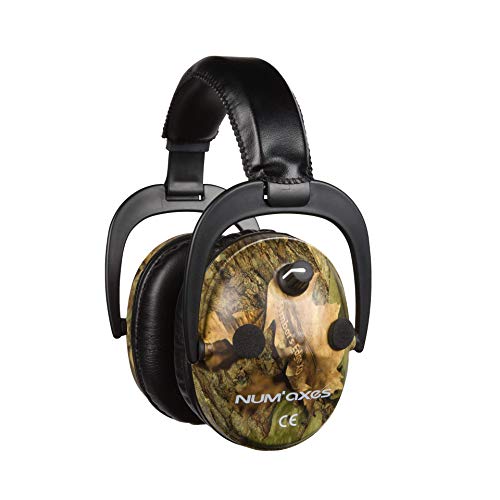 NUM'AXES Acoustic Electronic Earmuffs Cas1021 Camouflage 1 Unidad 290 g