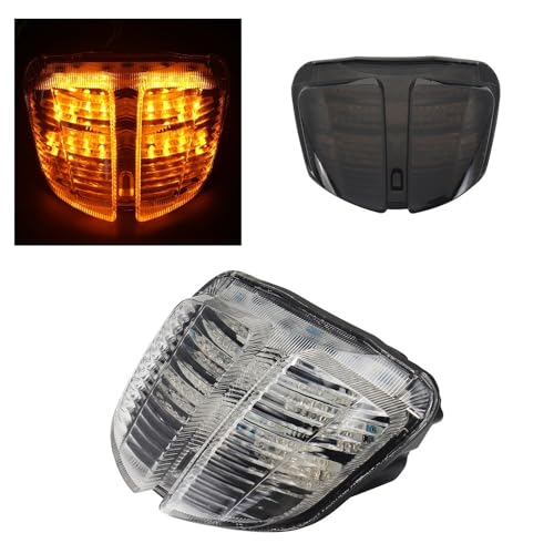 Luz trasera de motocicleta para GSX-R600 y 750 2006-2007 con piloto de freno integrado 5