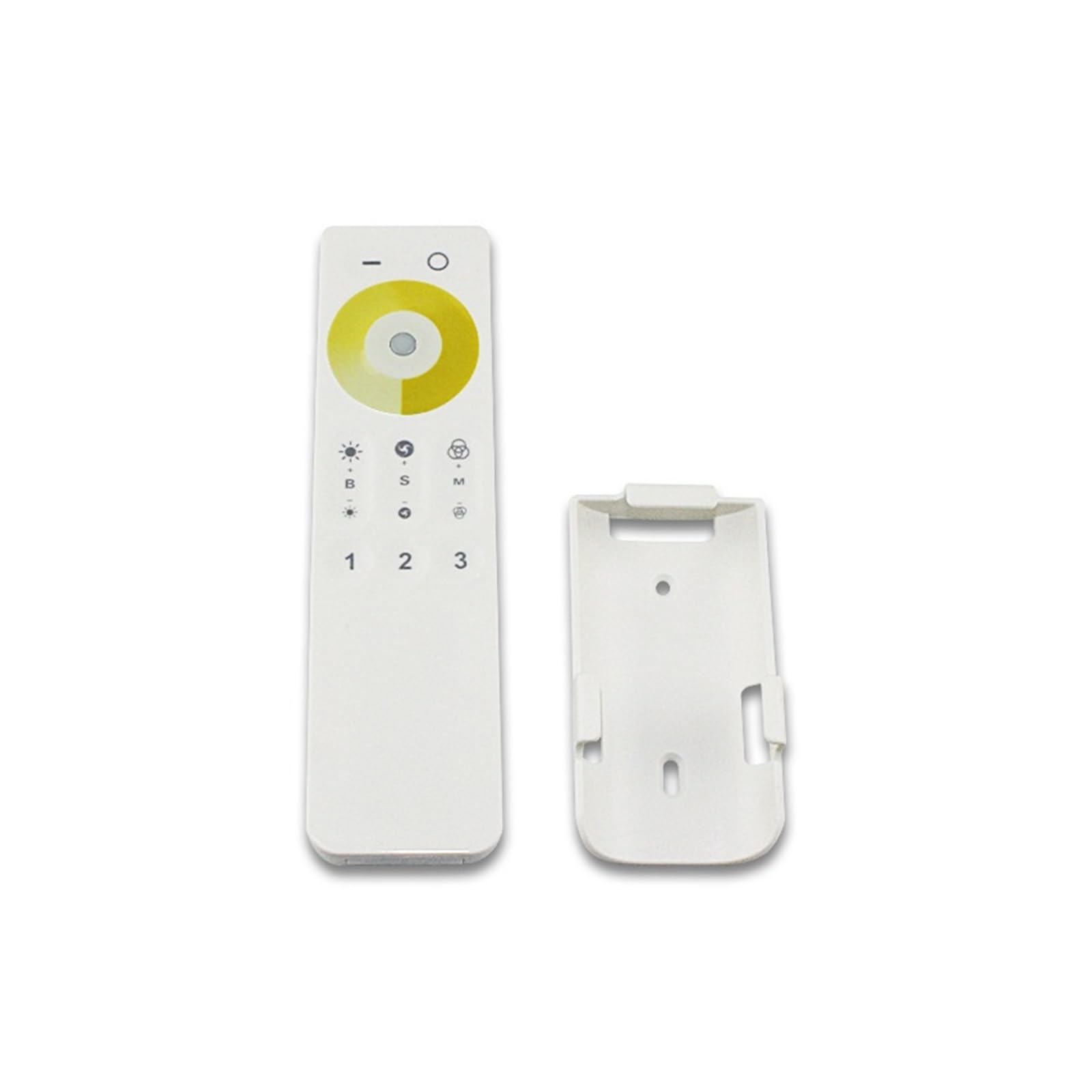 Double couleur et technologie tactile pour ce variateur LED 3 groupes sans fil - 2
