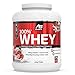 Produktbild All Stars 100% WHEY PROTEIN 2270g I Eiweiß-Pulver mit Whey-Konzentrat & Isolat I leckeres Low-Fat Powder I hochwertiges Protein-Pulver I cremiger Protein-Shake mit Strawberry-Flavour