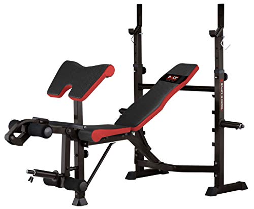 BODYSCULPTURE Banco para Levantamiento DE Pesas PLEGABLE-BW-3230BR