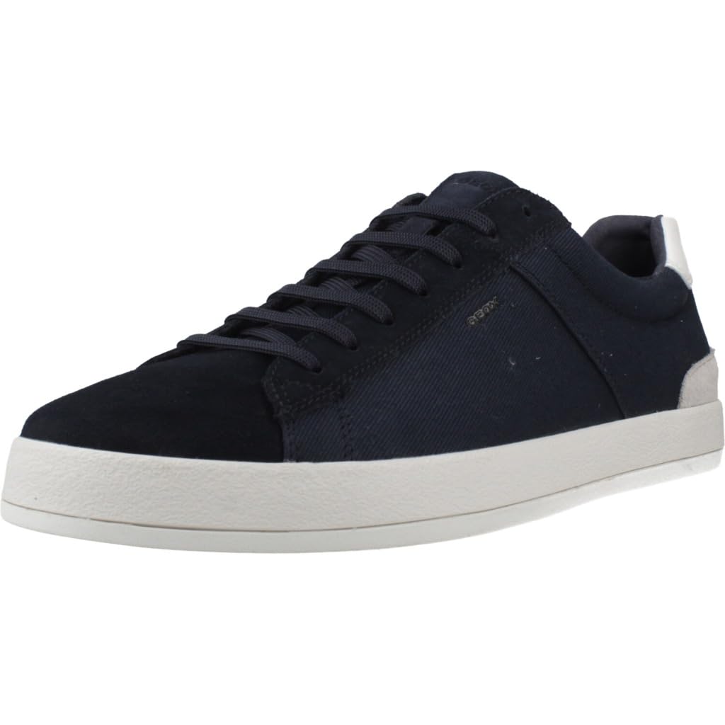 Geox Men's U SERIFOS B Sneaker, Navy, 10.5 UK