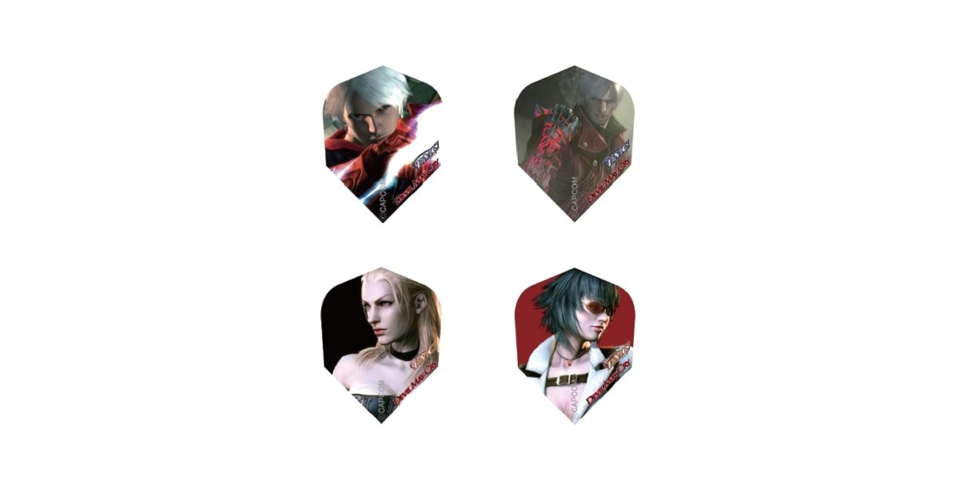 デビルメイクライ　DMC コラボ　原作 ダーツフライト　CAPCOM　ダンテ ダーツフライト【ディーエムシー】デビル・メイ・クライ ダンテ