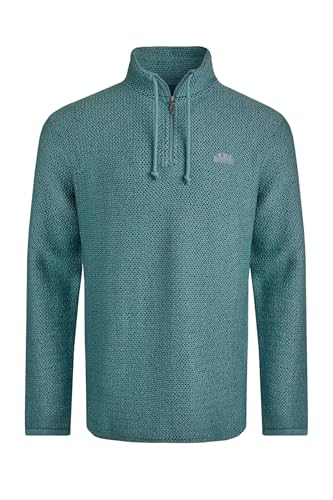 Image of Weird Fish Cruiser 1/4 Zip Macaroni Sweatshirt Mineral Blue Size XL. (Jumper/Sweater/Fleece)