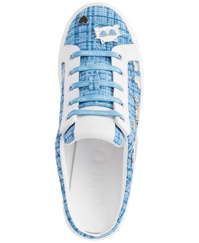 Image of Karl Lagerfeld Women's Cambria Slip on Sneaker Mule with Pins