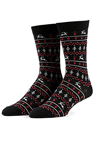Image of Tipsy Elves Holiday Themed Socks for Men Fun and Festive Men's Socks for Valentines and More