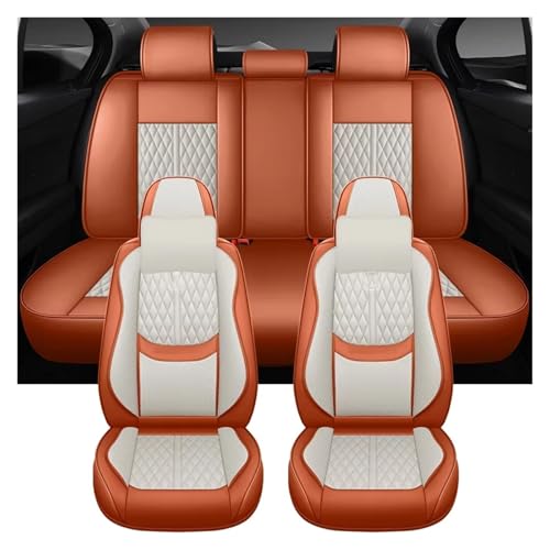Housse siège auto orange protections avant arrière pour X3 F25 G01 de 9 PCS