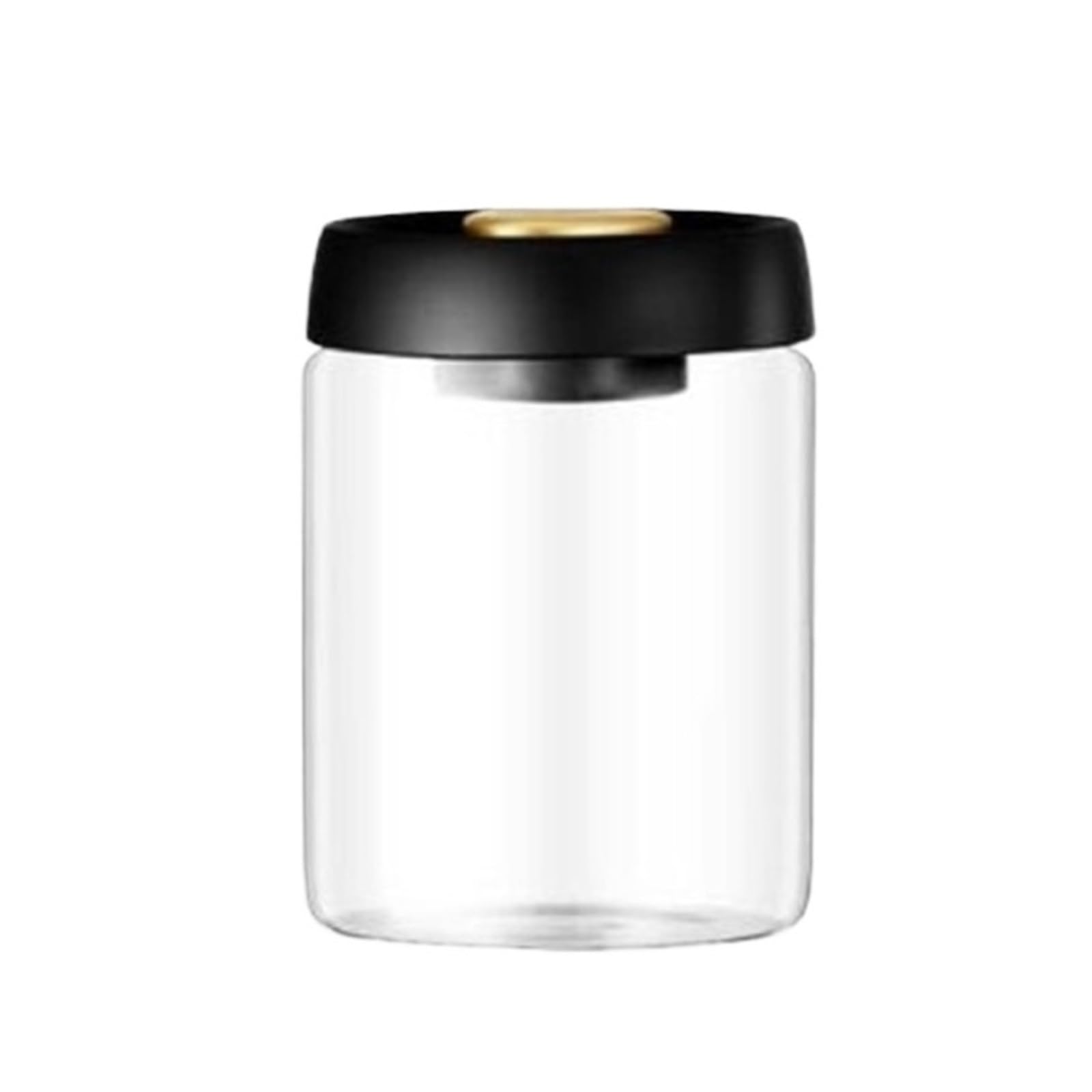 Contenitore sottovuoto per conservare chicchi di caffè, KFSN01 | Contenitore in vetro, chiusura ermetica, misura S, oltre 501 ml, 1 pz(1800ML)